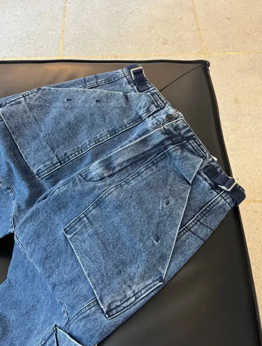 EE'(이이) DENIM WORKPANTS XS SIZE (UNISEX)